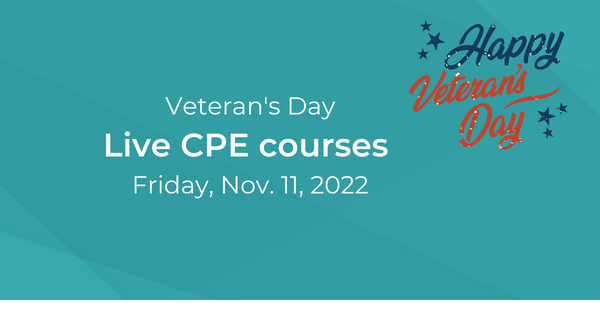 Veterans Day Live CPE Courses-1